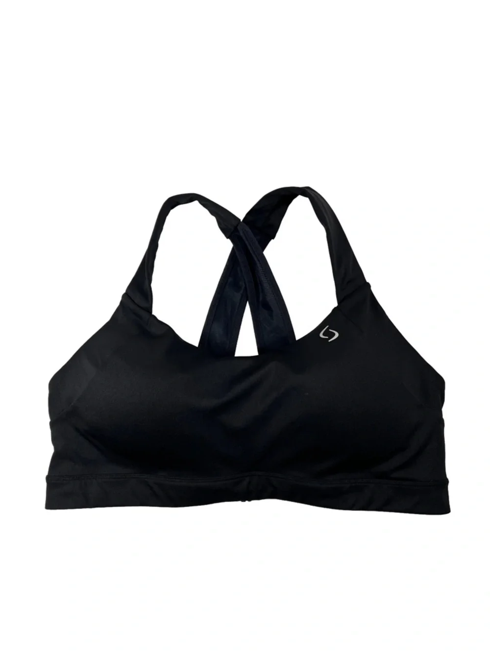 Brooks Black Uplift Crossback Sports Bra, size XL